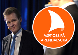 SAMARBEIDER OM SEMINAR PÅ ARENDALSUKA